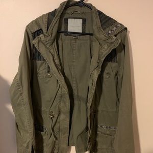 Green Utility/cargo jacket